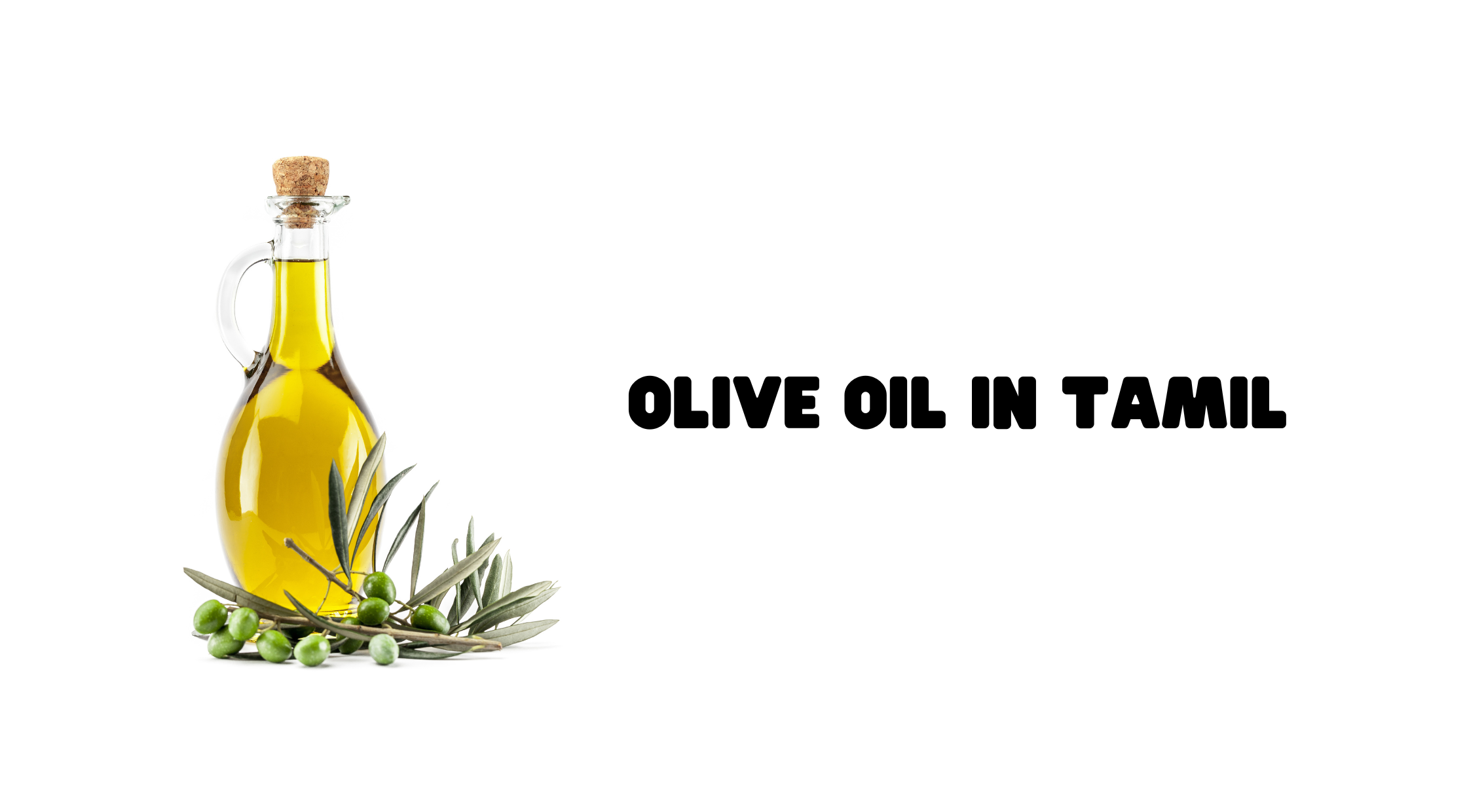 Olive Oil Meaning in Tamil